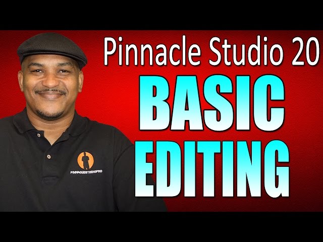 Pinnacle Studio 20 Ultimate | Basic Editing Beginners Tutorial