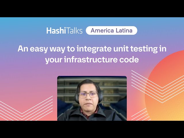 [Spanish] An easy way to integrate unit testing in your infrastructure code