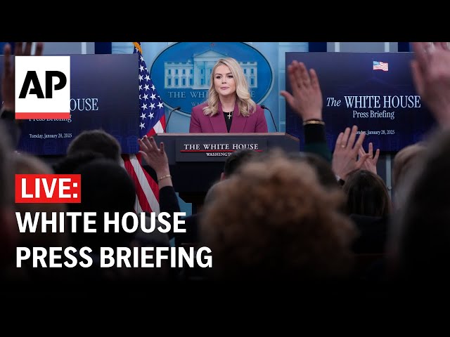 LIVE: White House press briefing