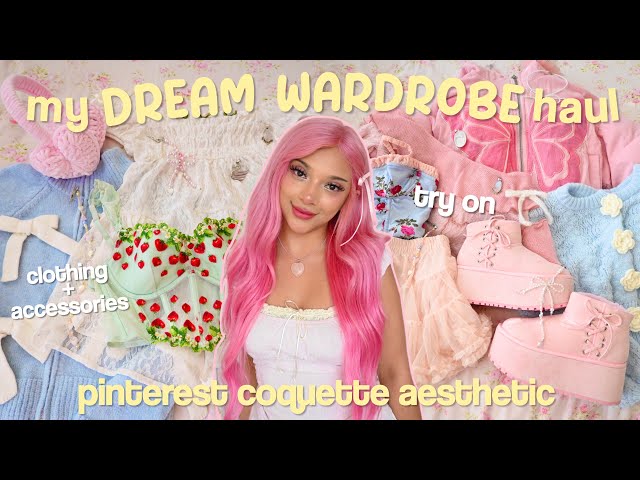 HUGE $3000 DREAM WARDROBE TRY ON HAUL 🎀