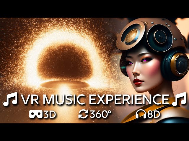 HEAR and SEE MUSIC MOVE around you [3D, VR 360°, 8K, 60FPS VIDEO | 8D AUDIO] - Love Conquers All