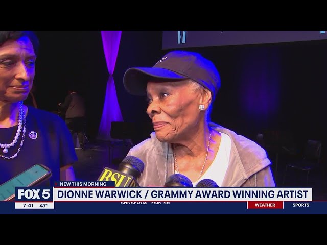 Bowie State unveils Dionne Warwick Theater | FOX 5 DC