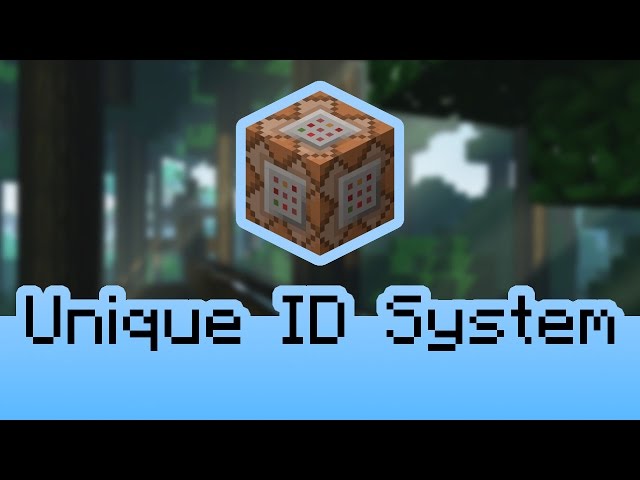 Minecraft Command Blocks - Unique ID System