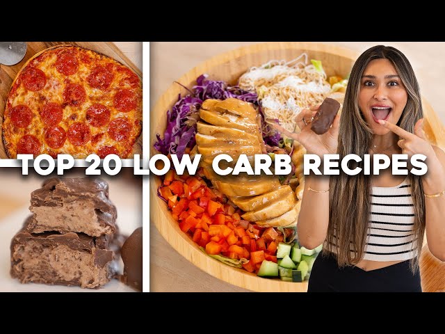 My Top 20 Recipes! Low Carb, Keto, Weight Loss