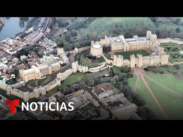 Reportan que robo al castillo fue cerca de donde dormían los príncipes de Gales | Noticias Telemundo