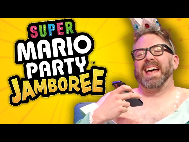 Greg Miller Loses His Mind in Super Mario Party Jamboree