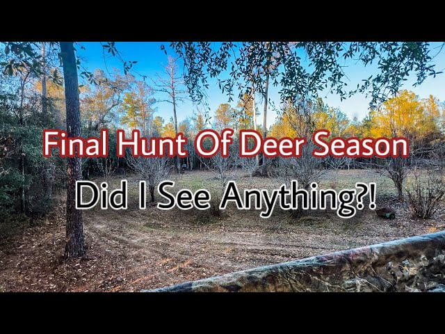 FINAL HUNT of the 2023-24 Deer Season