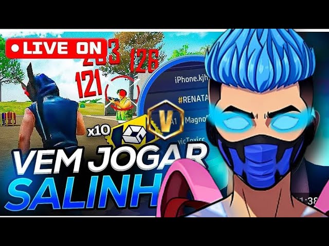 LIVE PREMIADA ON🔥JOGANDO COM INSCRITOS 🔥 SALAS ON🔥