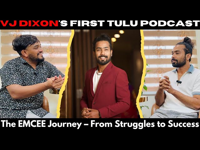 VJ Dixon EMCEE Life - Struggles and success😍 || Must Watch