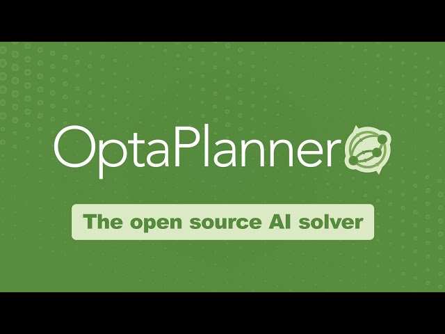 OptaPlanner - A fast, easy-to-use, open source AI constraint solver for software developers