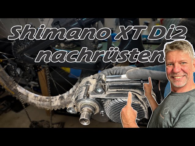 Shimano  XT di2  rd-m8150-12  am Canyon Spectral:on nachrüsten // Part 2 #139