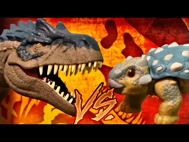 AVENTURA JURÁSICA!! BUMPY VS ALLOSAURIO!! SÚPER EJÉRCITO DE DINOSAURIOS!! BATALLA ÉPICA!!