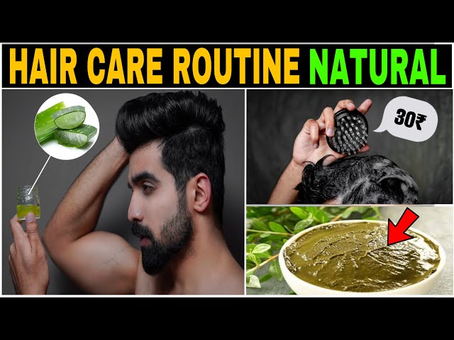 HONEST Hair Care Routine *NATURAL* 2022 | Mens Hair| Men hair fall | Thick hair| Hair loss| Hindi