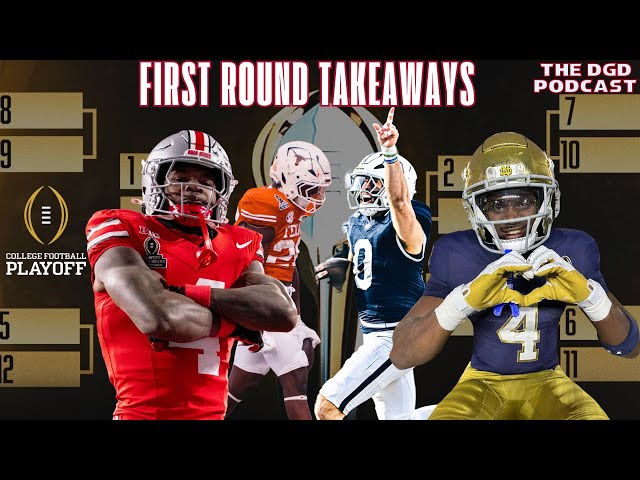 College Football Playoff First Round Recap