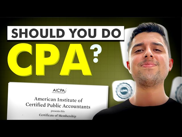 CPA - What is CPA? Should you do CPA or ACCA OR CA?