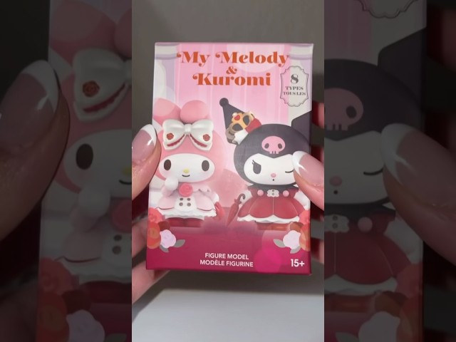 My Melody & Kuromi Miniso Blind Box 🎀 #miniso #mymelody #kuromi #blindbox #unboxing #sanrio