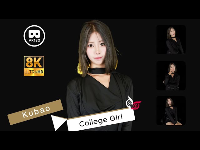 【Preview】Model - Kubao Part 1 College girl 8K 3D VR180 ASMR