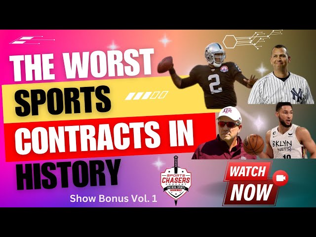 Worst Sports Contracts Ever: Biggest Money Wastes