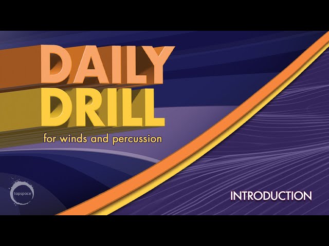 DAILY DRILL - for winds and percussion (quick trailer)