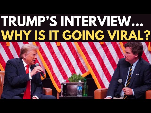 LIVE: Donald Trump's Fiery Interview With Tucker Carlson | Donald Trump Interview LIVE | US News