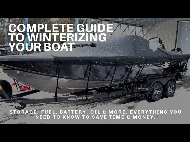 DIY Boat Winterization | How to Winterize Your Boat for CHEAP