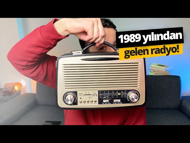 BİM'de satılan nostaljik radyoyu aldık! Yıllar sonra radyo dinlemek!