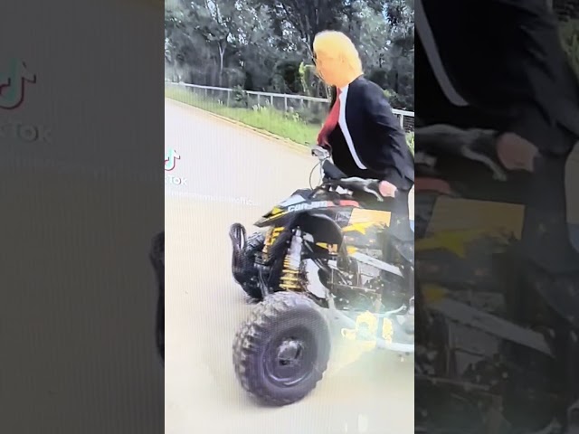 Trump vs Biden ATV Donut CanAm DS450 XMX