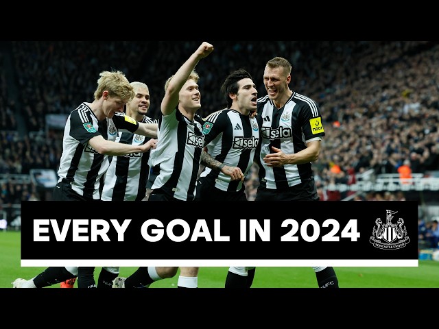 Every Newcastle United Goal Scored In 2024