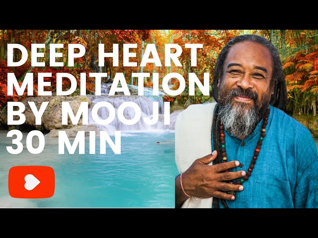 Mooji Meditation ~Open Your Heart Chakra With Mooji's Guidance 🙏❤️🧘‍♀️