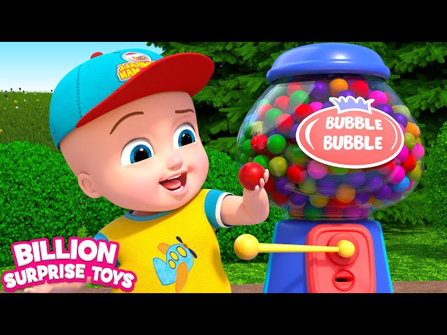 Cartoon for kids | Kids huge Gumball Machine | Funny Videos for toddlers | BST