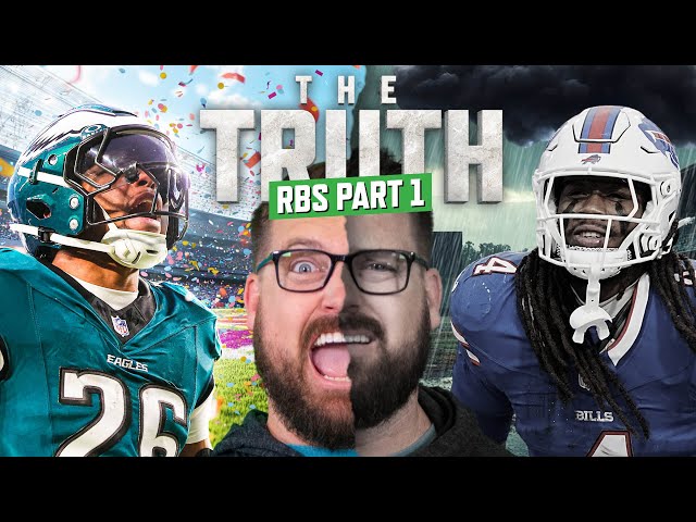 The TRUTH: RBs Part 1 + Saquon Smash! | Fantasy Football 2025 - Ep. 1715