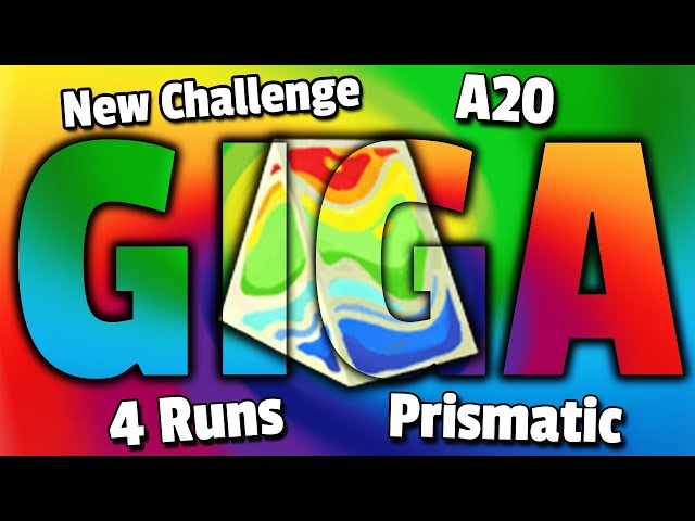 The NEW Giga Prismatic Challenge