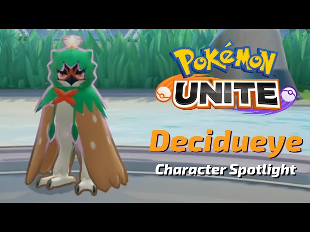 Decidueye ACTUAL Character Spotlight | Pokemon UNITE (feat. @dreiku_san)