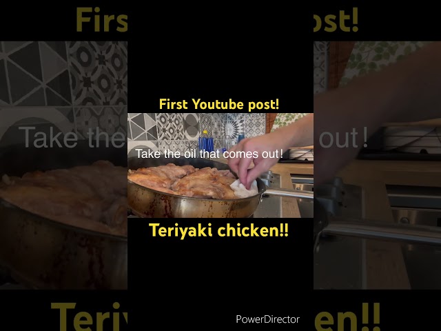 Teriyaki chicken!!