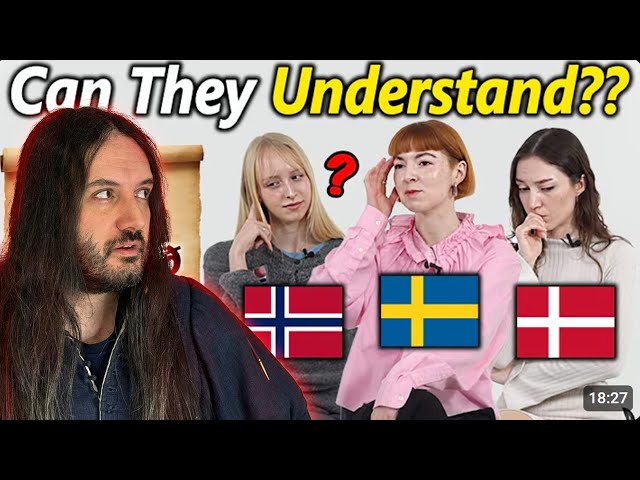 Can Nordic People Understand Old Norse?