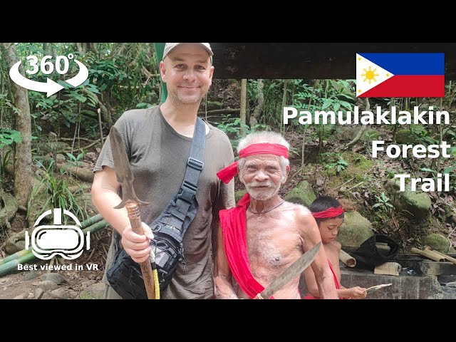 Walking the Pamulaklakin Forest Trail with an Aeta Guide | 360 VR Experience | July 2024