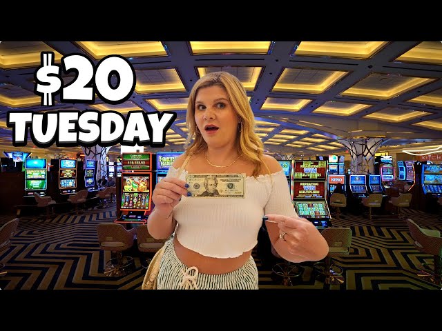 How Long Can $20 Last on 10 Different Slots in Las Vegas...