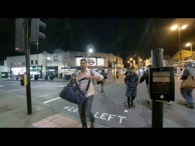 Tooting Broadway at night