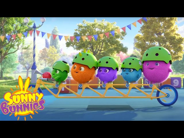 Sunny Bunnies - HOW TO PRINT A BIKE | NEW SEASON 7 COMPILATION | Fun Cartoons For Kids