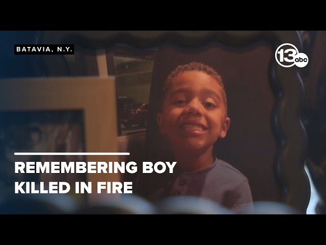 Calling hours held for 10-year-old boy killed in fire after being left home alone