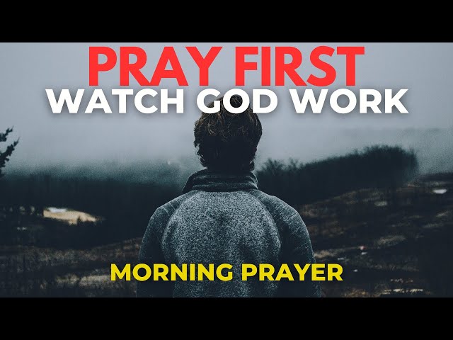 Put EVERYTHING in God's Hands (Christian Motivation) | Morning Prayer 🙏