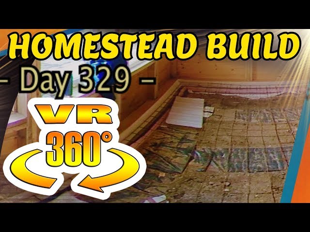 Homestead Building - Concrete Floor Prep Work, Professional Plumbing Issues