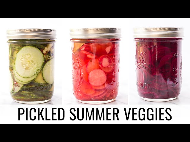 How to Pickle Vegetables | FAST + EASY