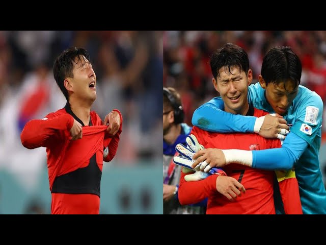 😭❤Son Heung-min cried 'tears of happiness' after South Korea beat Portugal at World Cup