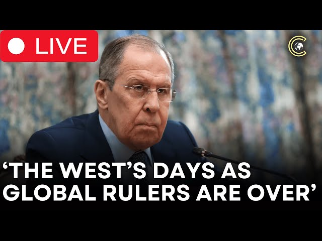 🔴 LIVE: Lavrov’s Most Explosive Speech Yet – How Russia Is Fighting Western Imperialism | CLRCUT