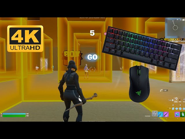 ASMR FORTNITE 😴 BOX PVP 📦 4K ULTRA HD