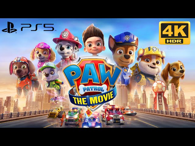 PAW Patrol The Movie Adventure City Calls - PS5 | 4K 60FPS HDR