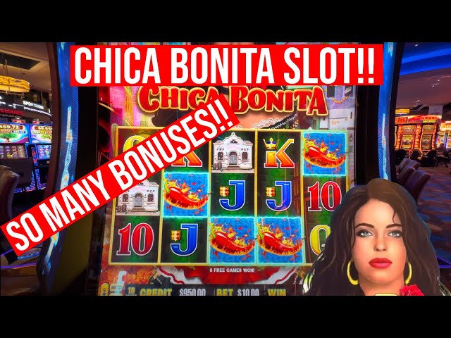 BONUS AFTER BONUS ON CHICA BONITA LIGHTNING DOLLAR CASH SLOT!