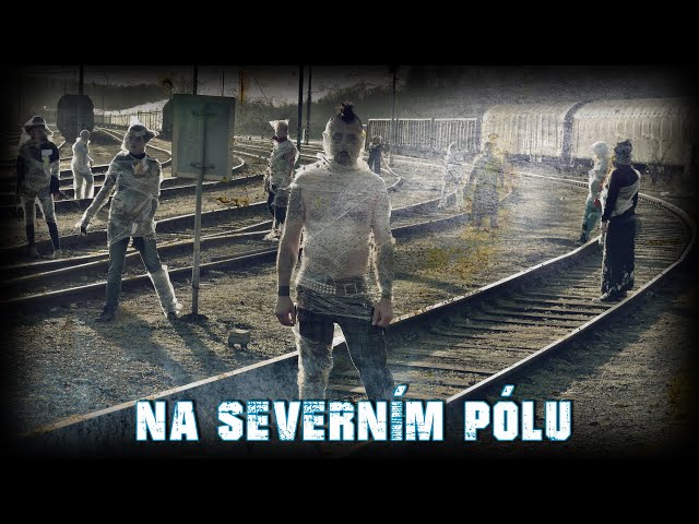 Na severním pólu, z natáčení