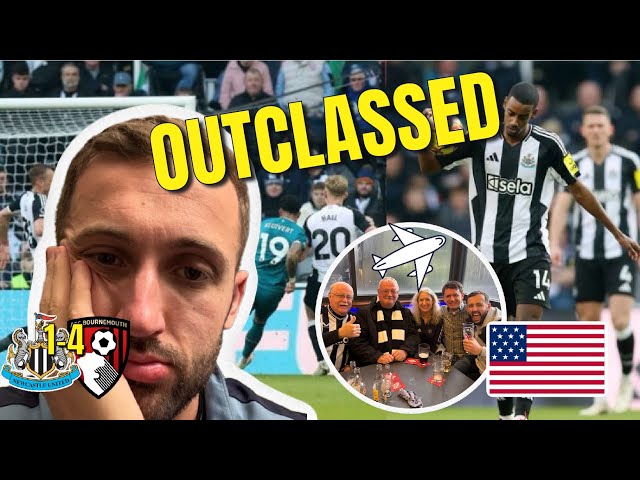 Newcastle OUTCLASSED as Bournemouth END Eddie Howe’s winning run + fans travel 4,500 miles! 🇺🇸✈️